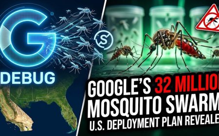 Google's Next Big Update? Releasing 32 Million Mosquitoes to 'Debug' the Wild