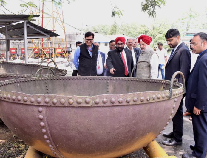 Union Minister Hardeep Singh Puri Honors Industrial Heritage During Visit to Historic Digboi