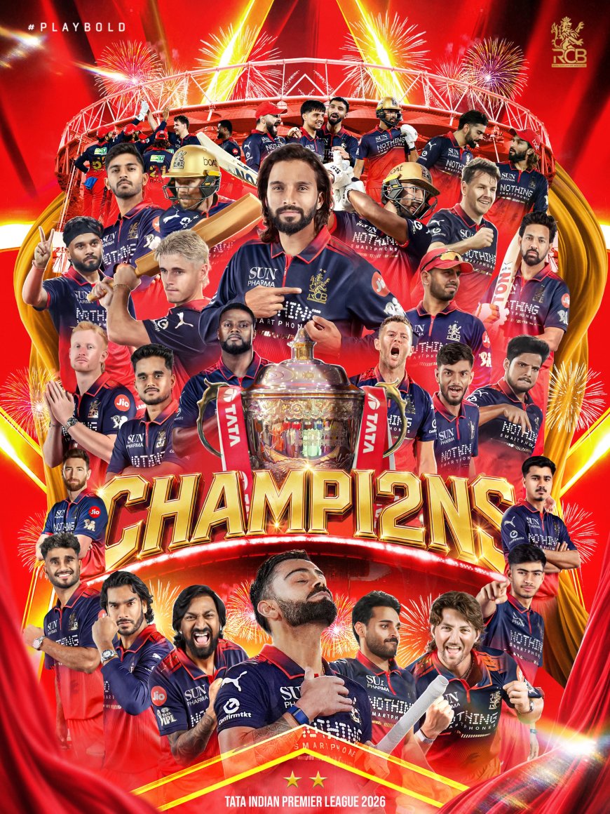 History Written! RCB Defeats Gujarat Titans to Lift Back-to-Back IPL Titles