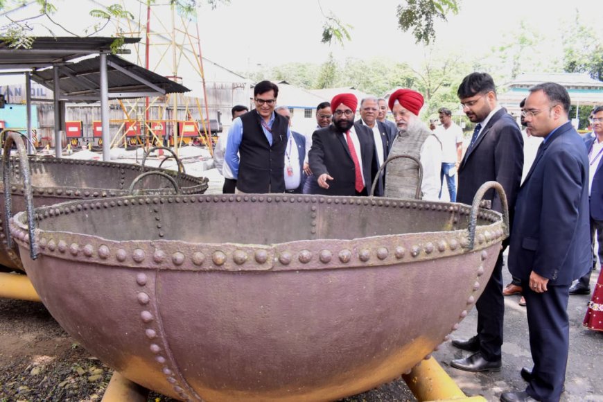 Union Minister Hardeep Singh Puri Honors Industrial Heritage During Visit to Historic Digboi