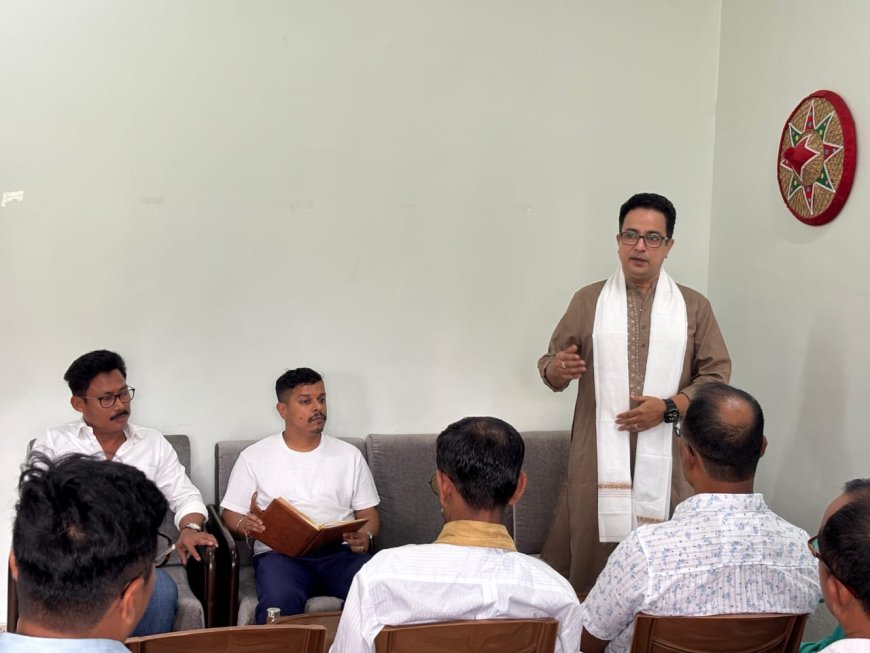 Pragya Foundation Forms New Executive Committee for Tinsukia District; Renowned Actor Nayan Nirban Baruah Attends