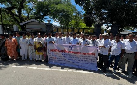 বহিৰাগত গোষ্ঠীক ঠিকা প্ৰদানৰ বিৰোধিতা: অইল ঠিকাদাৰ সন্থাৰ অনিৰ্দিষ্টকালীন অসহযোগ আন্দোলন