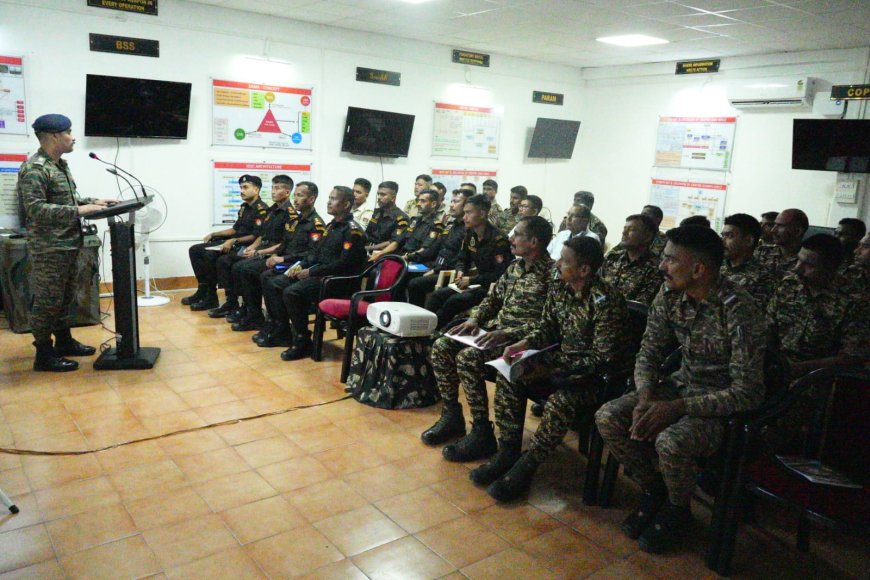 Indian Army Strengthens Multi-Agency Security Preparedness Through Joint Training Capsule at Laipuli