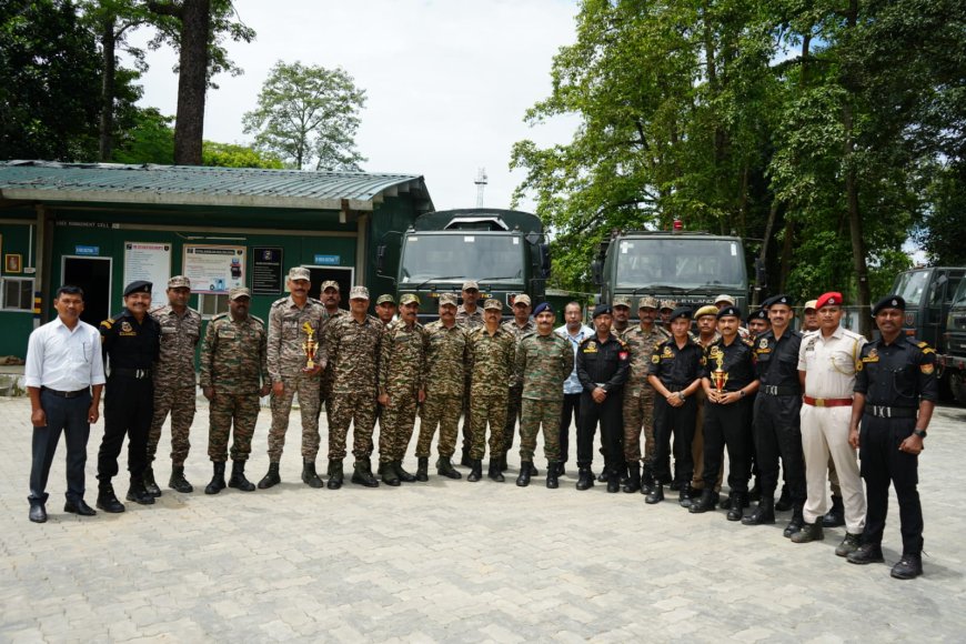 Indian Army Strengthens Multi-Agency Security Preparedness Through Joint Training Capsule at Laipuli