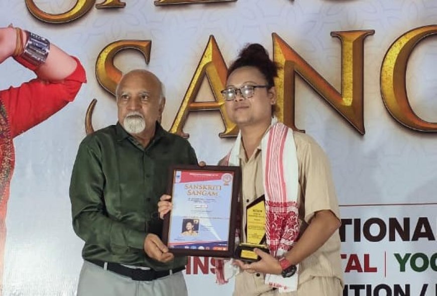 Duliajan Dancer & Choreographer Rahul Gogoi Honored with Nrittyam Gandharva Award 2026