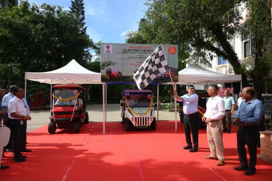 OIL-Backed Startup Hopun Innovations Unveils Indigenous Electric Vehicles at IIT Kharagpur’s Platinum Jubilee