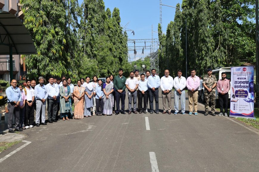 One-Day Official Language Workshop on AI and Rajbhasha Organised at NEEPCO, Bokulani